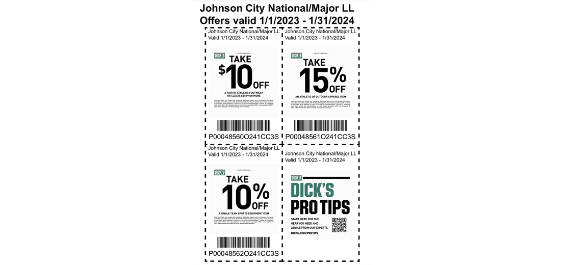 Dick's Sporting Goods Ecoupons!